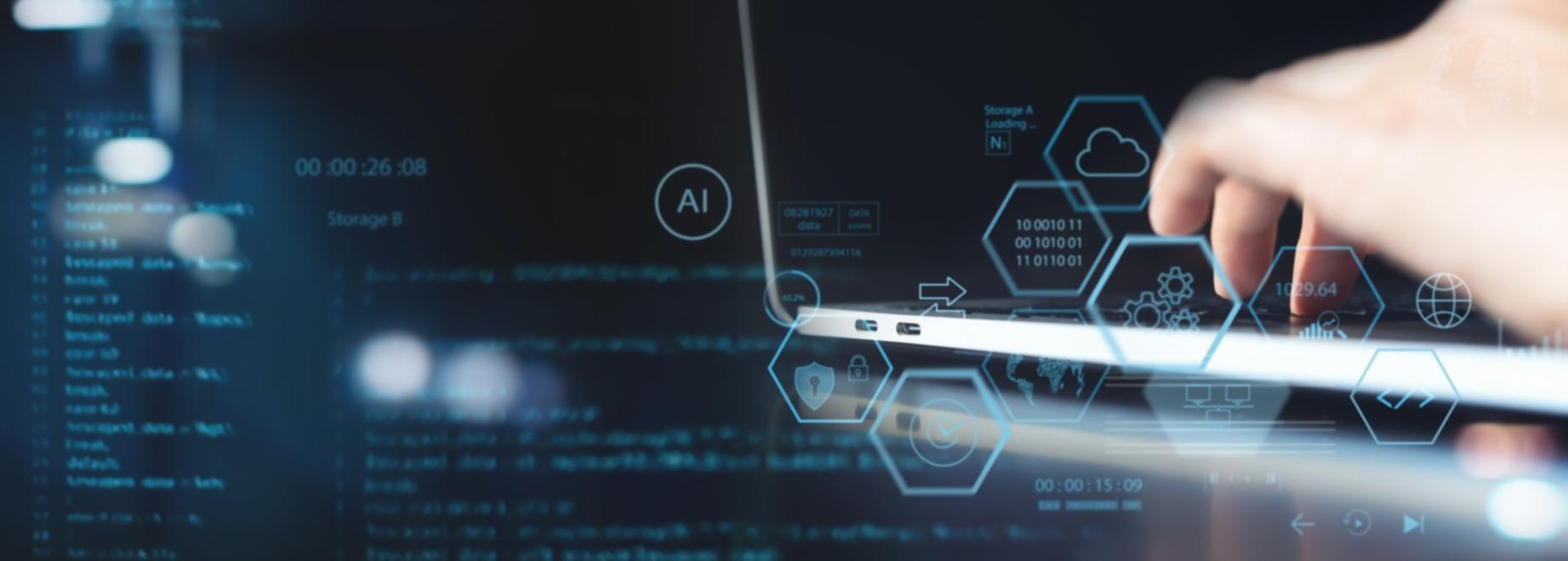 Kreative Arbeitsumgebung mit modernen Technologien und künstlerischen Projekten